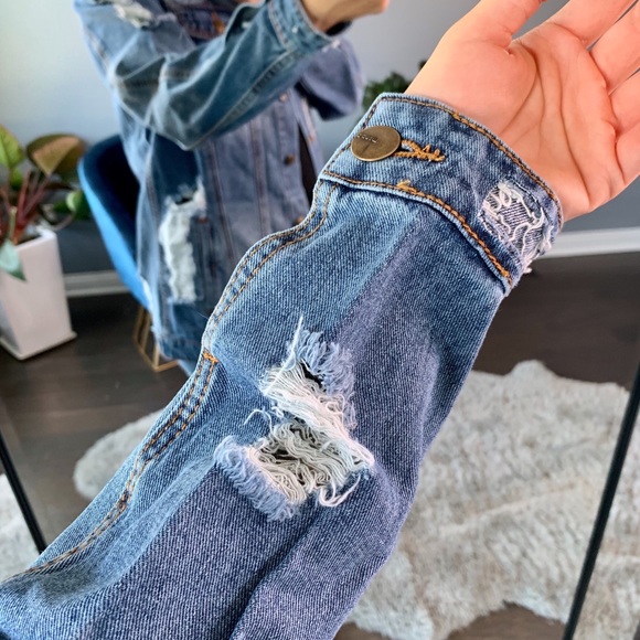 🏷◾️Rebel Denim jacket - Picture 3 of 4